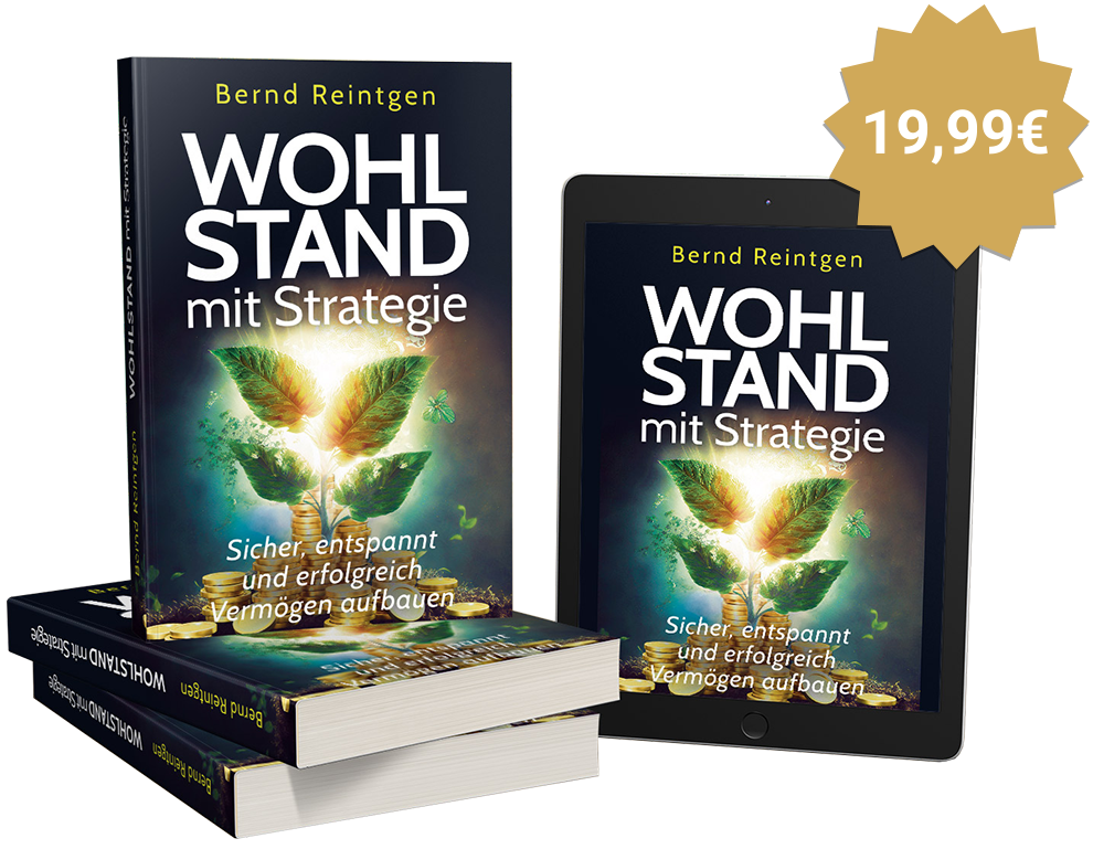 Wohlstand mit Strategie Mockup